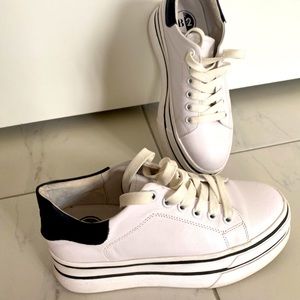 White sneakers